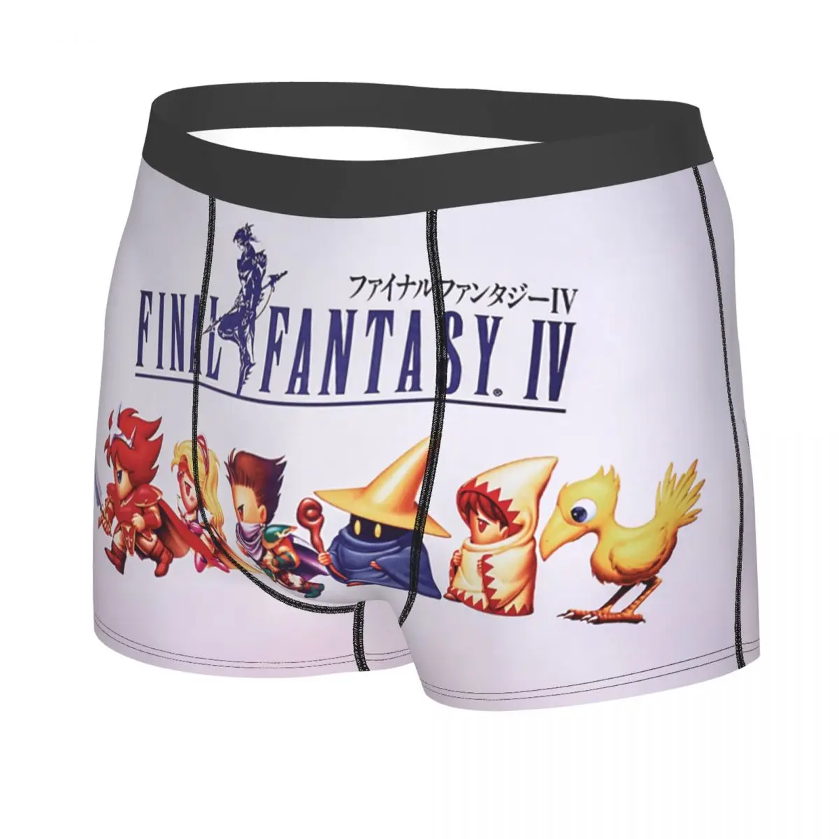 Hot Game Final Fantasy Underwear Men Sexy Printed Customized Boxer Briefs Shorts Panties Soft Underpants