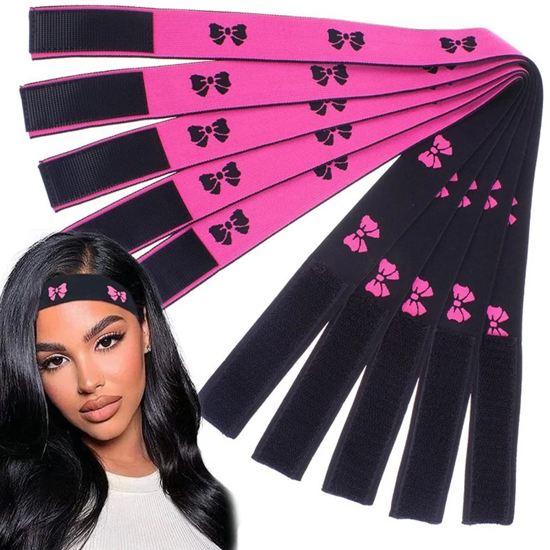 1pcs Elastic Band For Wig Edges Wrap Wig Band Lace Melting Band To Lay Edges Baby Hair Edge Adjustable Wig Melt Bands