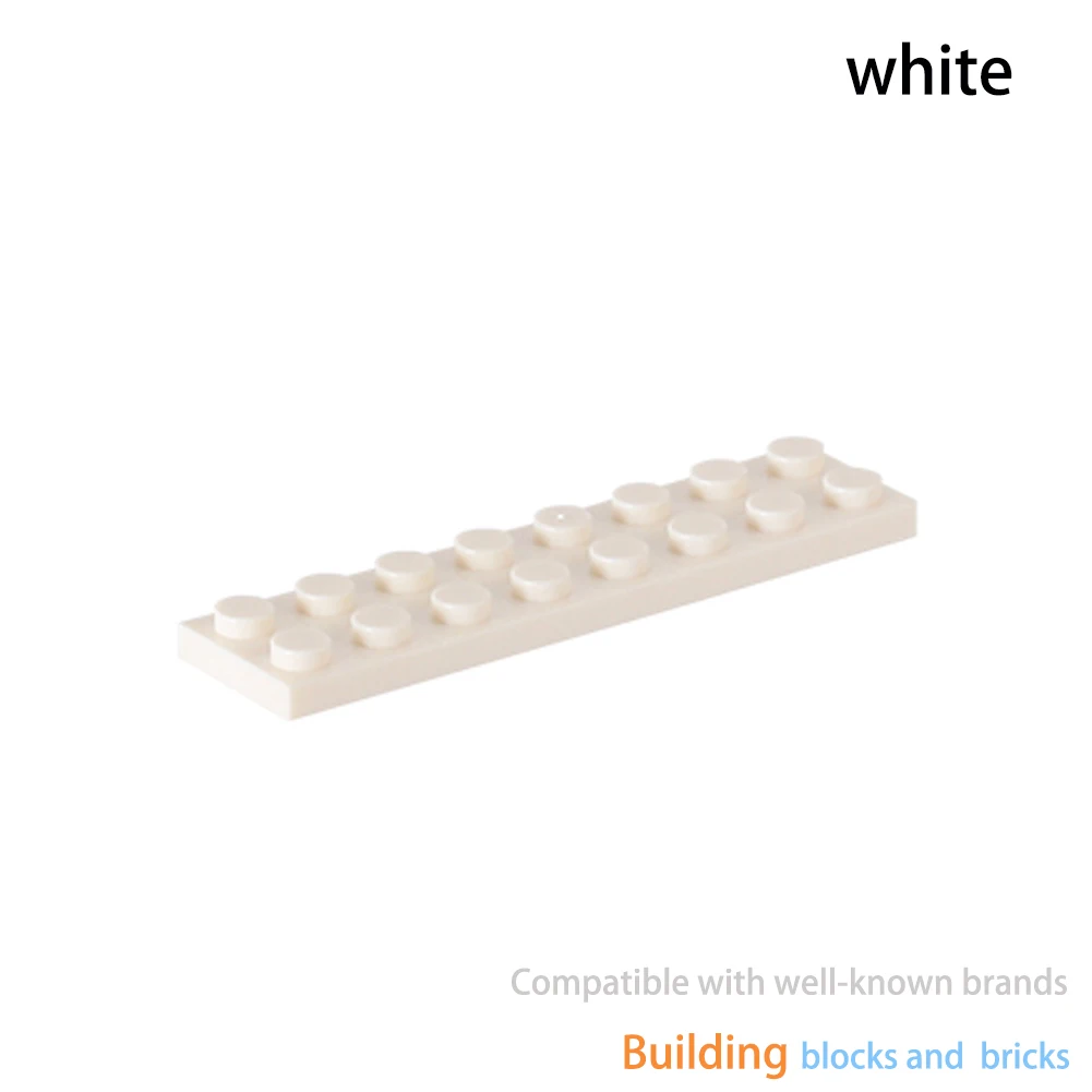20/50 個 MOC DIY ボード 2x8 有名なブランド 3034 ビルディングブロック、クラシックビルディングブロック、クリエイティブおもちゃ、ギフトと互換可能