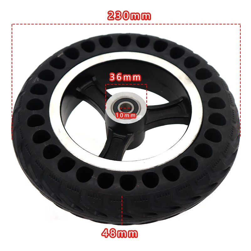 Non inflatable wheel 200x50 soild tyre 200X50 Full Wheels Size 8X2