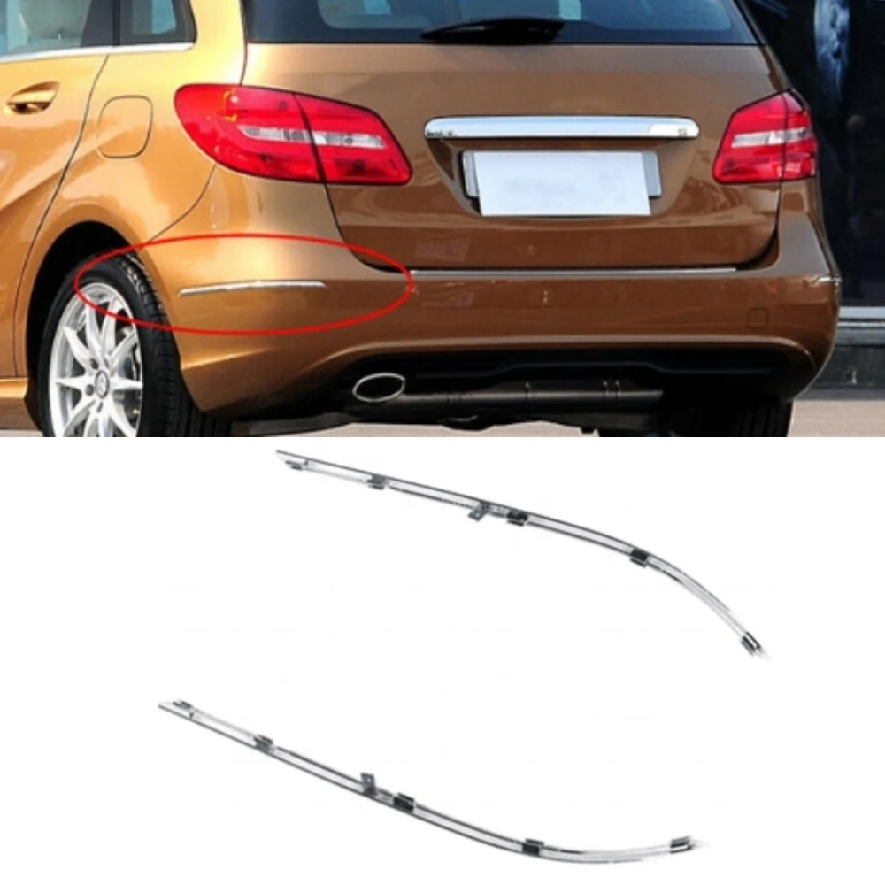 

Накладка на заднее бампер A2468850921 A2468851021 для Mercedes Benz B-Class W246 2011-2014