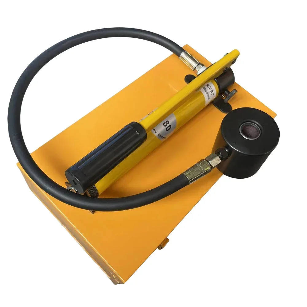 

Hydraulic Hole Cutter with Detachable Head-Round &Square Holes for Stainless Steel, Iron Plates, Aluminum Plates and Copper Bars