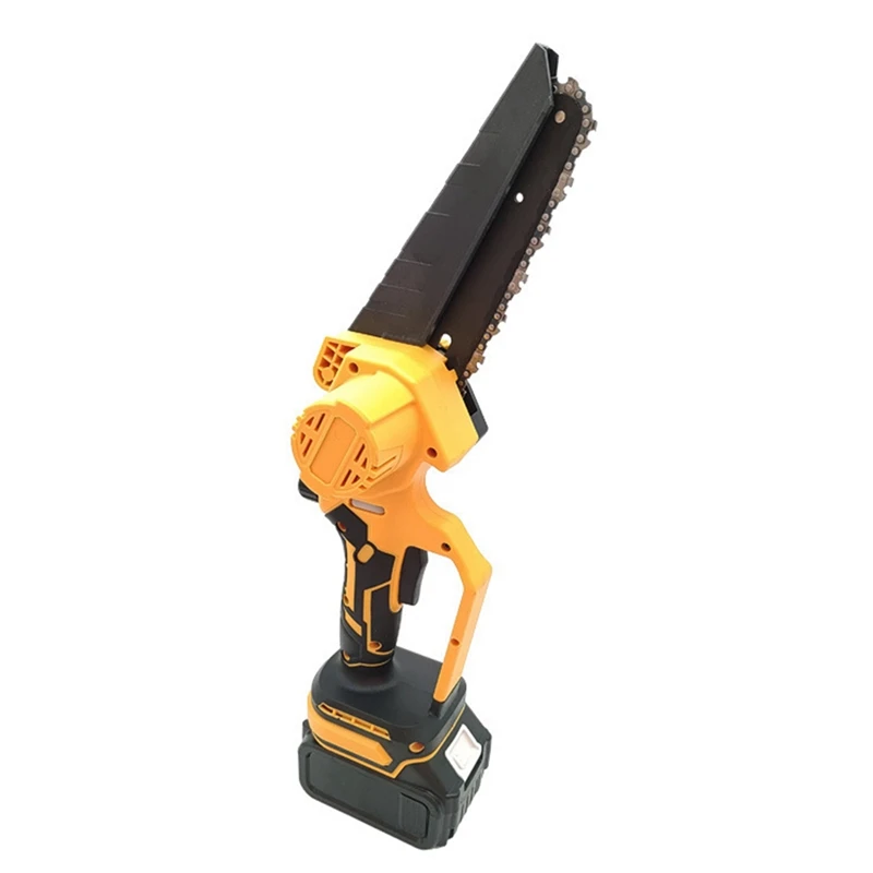 Mini Chainsaw, Portable Cordless Electric Chainsaw, Felling Saw High Power Electric Pruning Branches, Garden