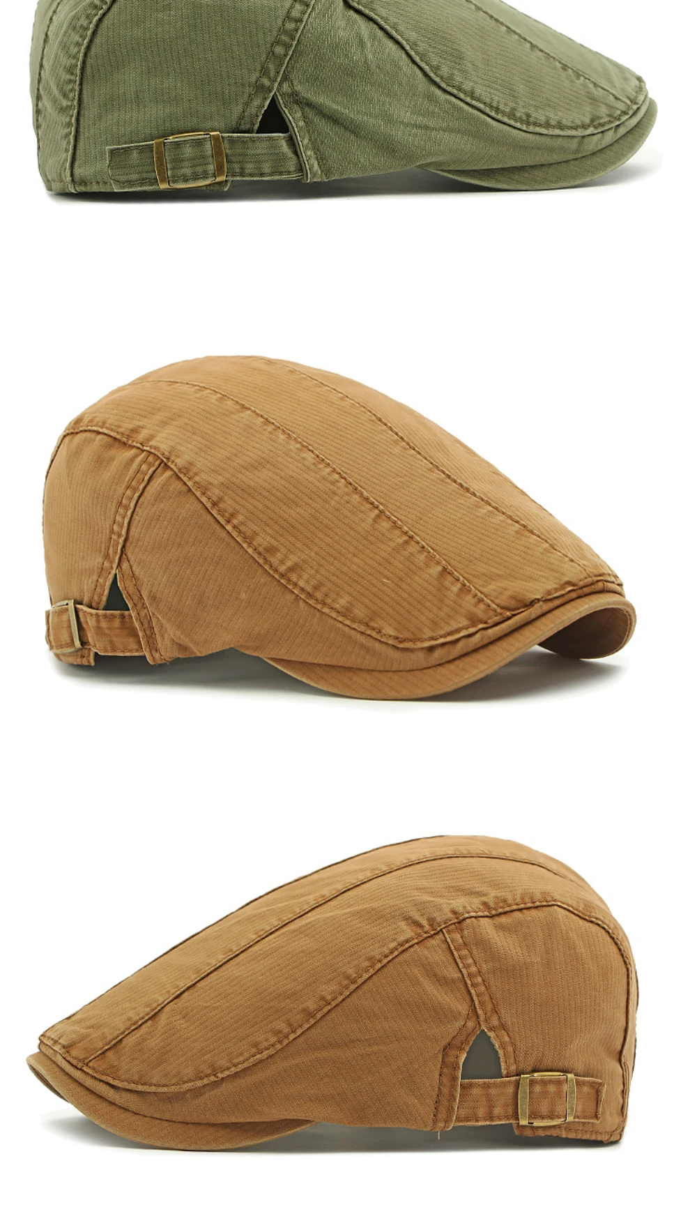 HT4771 Baskenmützen Frühling Sommer Sonnenhut Herren Damen Kappe Vintage Künstler Maler Baskenmütze Männlich Weiblich Ivy Flachmütze Verstellbare Baskenmütze – Detail 7
