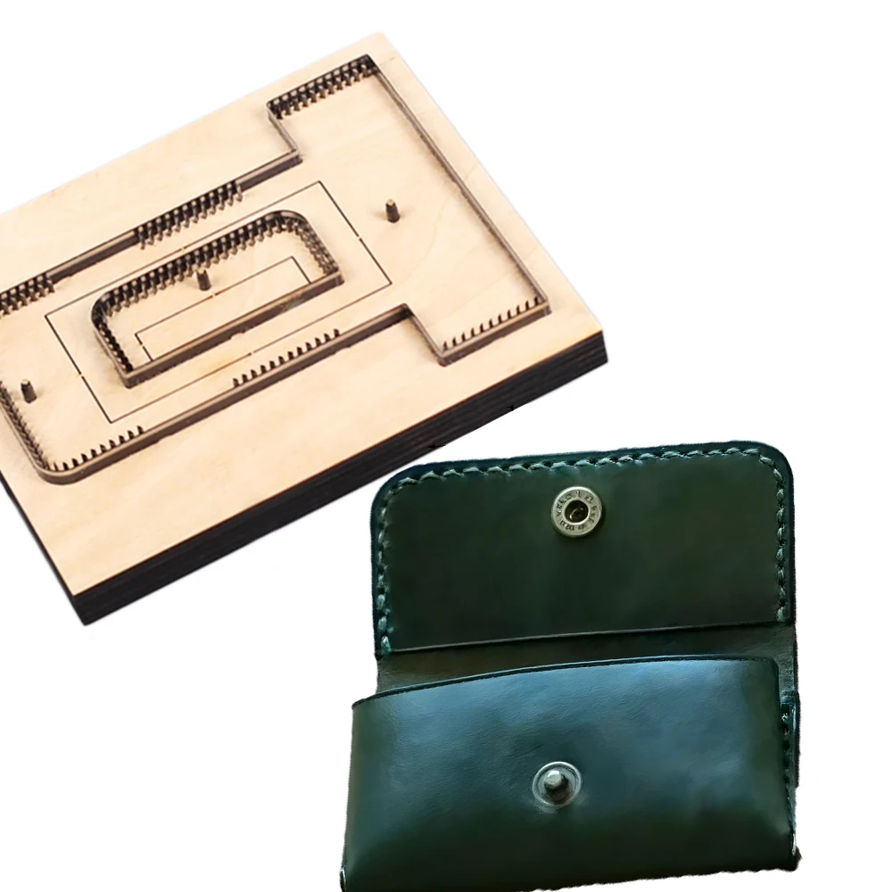 

1 шт., 11X7 см, маленькая сумка, кошелек для монет. Сумка для помады. Деревянная форма для резки кожи. Производство рукоделия своими руками. Подходит для большинства машин.