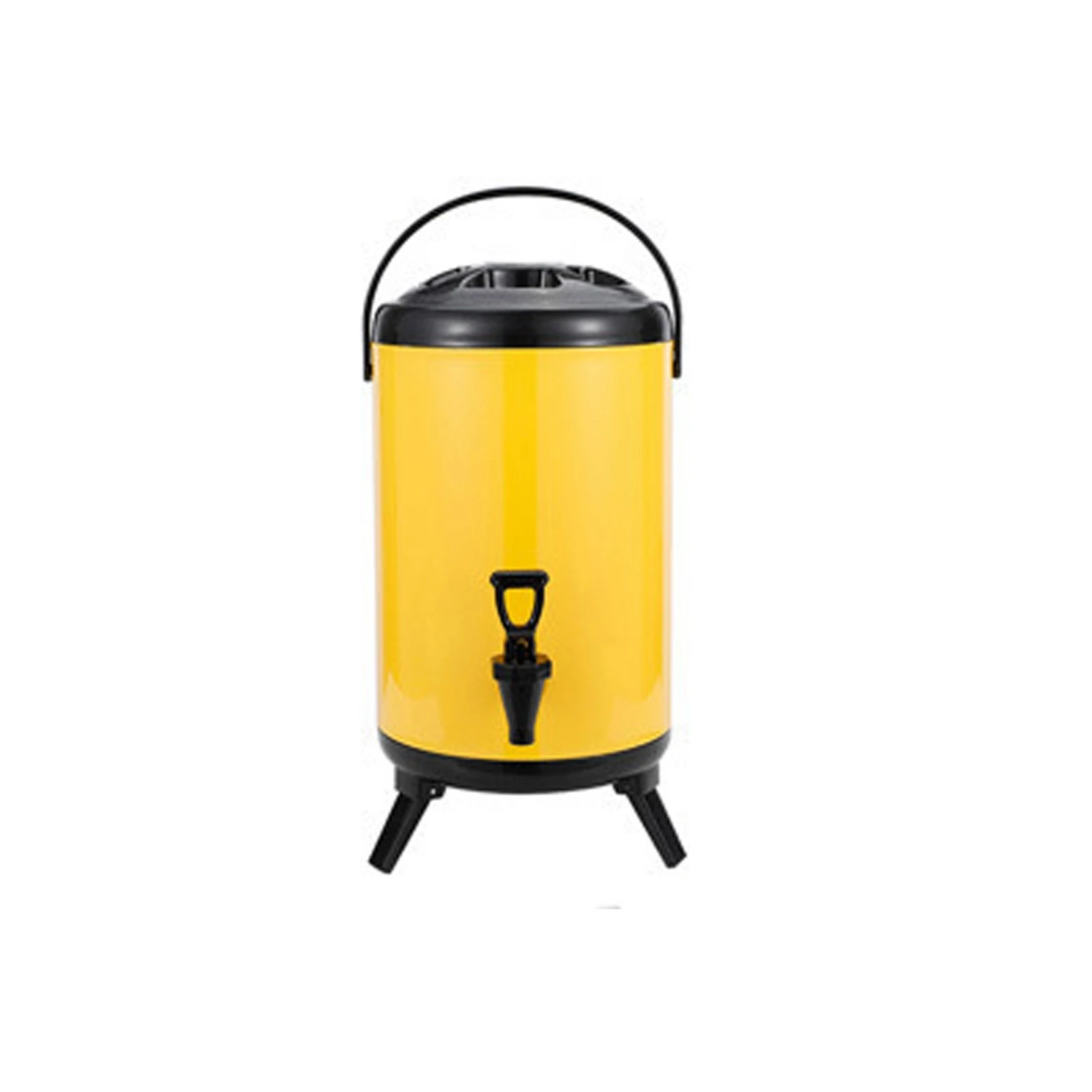

8L Insulated Hot and Cold Beverage Dispenser Bucket Stainless Steel Beverage Dispenser with Spigot For Milk Tea