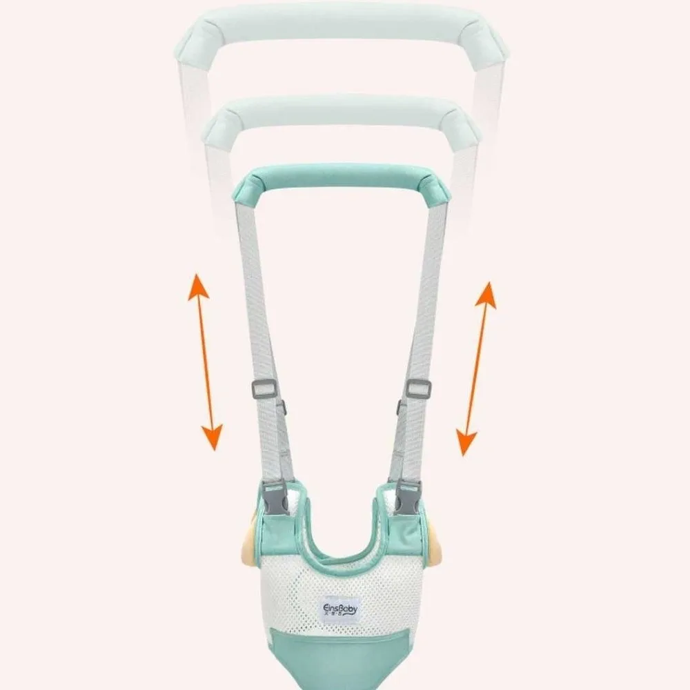 Safety Infant Walker Harness Handheld Breathable Learning Walk Support Assist Trainer Adjustable Non-slip Toddler Assistant Belt