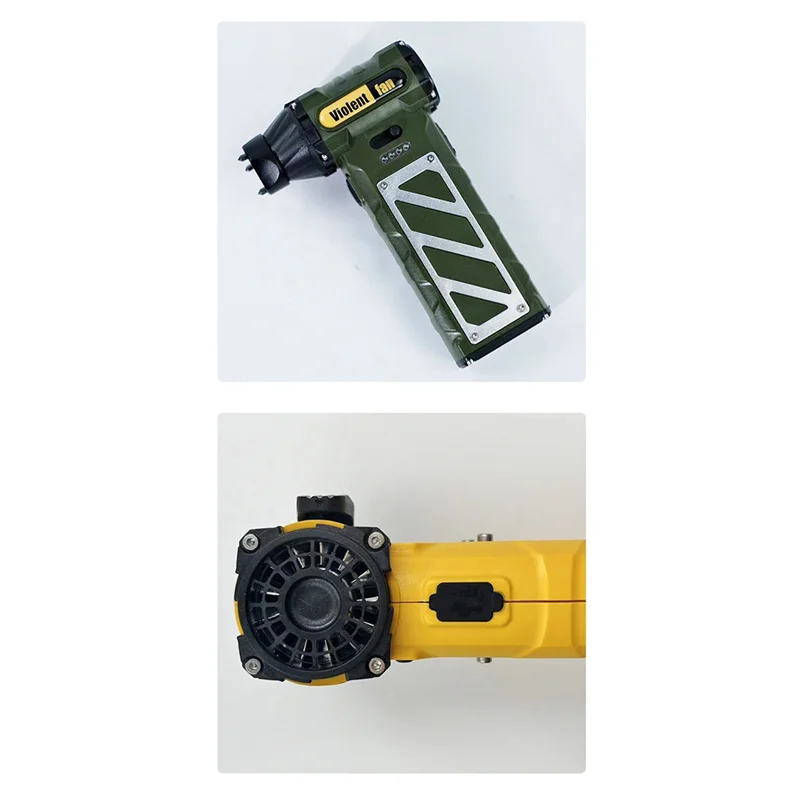 L65A-Mini Turbo Jet Fan Blower Turbo Jet Fan Air Blower 110000RPM Turbofan USB Rechargeable Dust Cleaning Tools Green