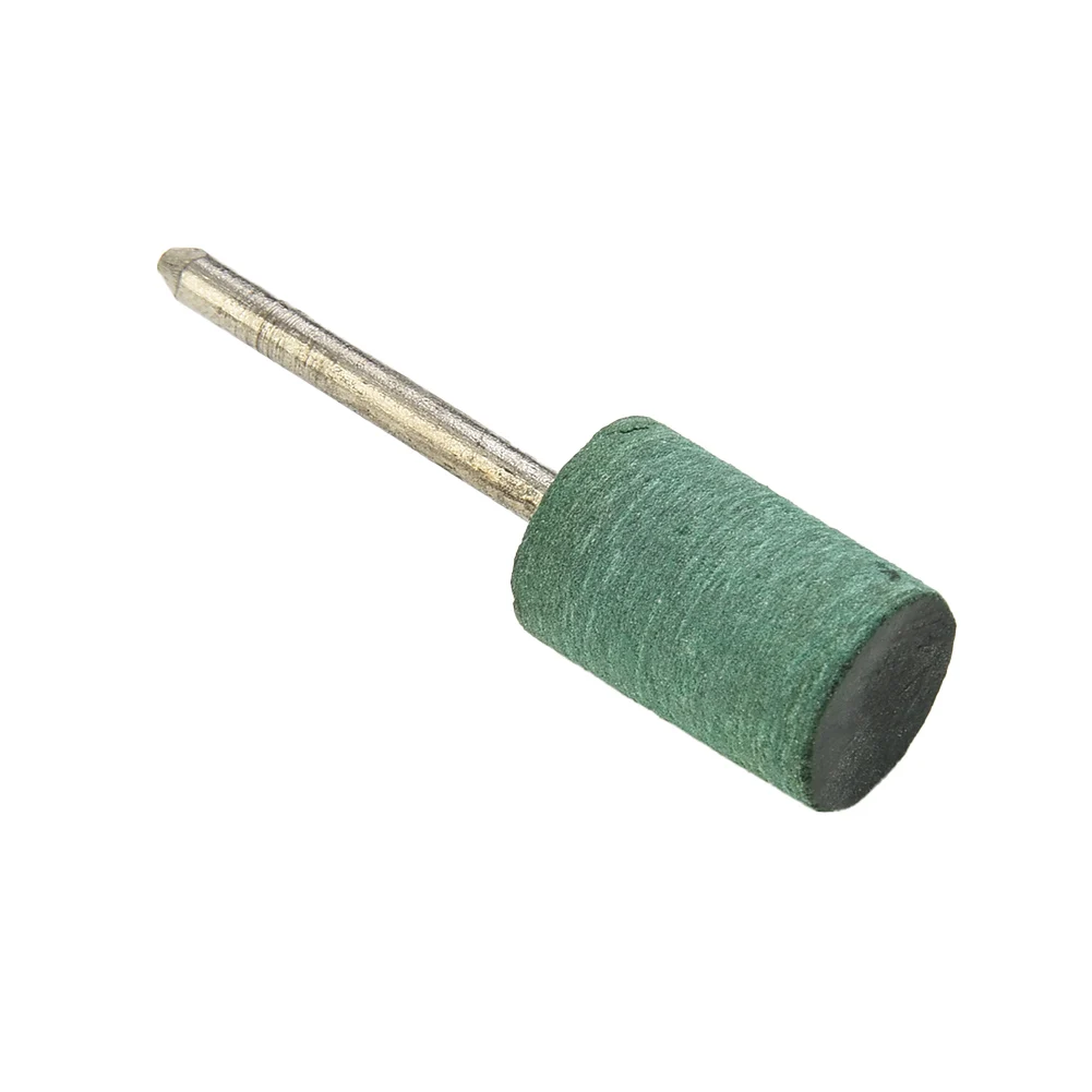 Grinder Polishing head 4/5/6/8/10/12mm Buffing Cleaner Cylinder Drill Rubber Smoothing Steel Shaft Tools Practical Useful