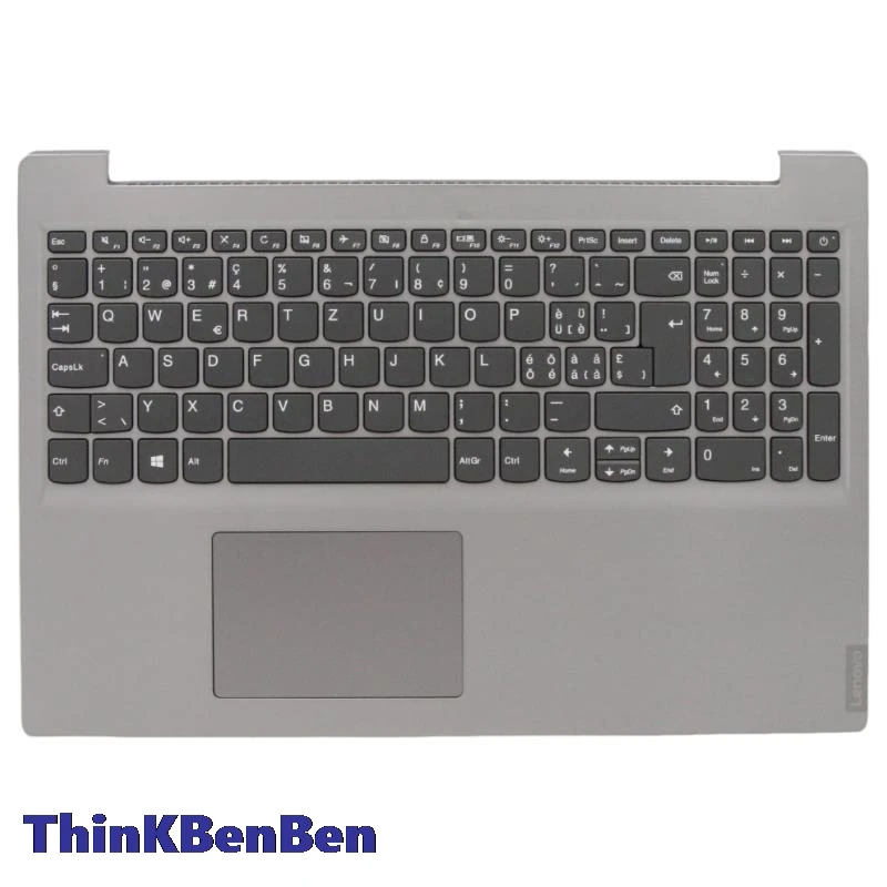 

CH Swiss Keyboard GR IMR Upper Case Palmrest Shell Cover For Ideapad S145 V15 15 IKB API IIL IWL AST IGM ADA IGL 5CB0W45663