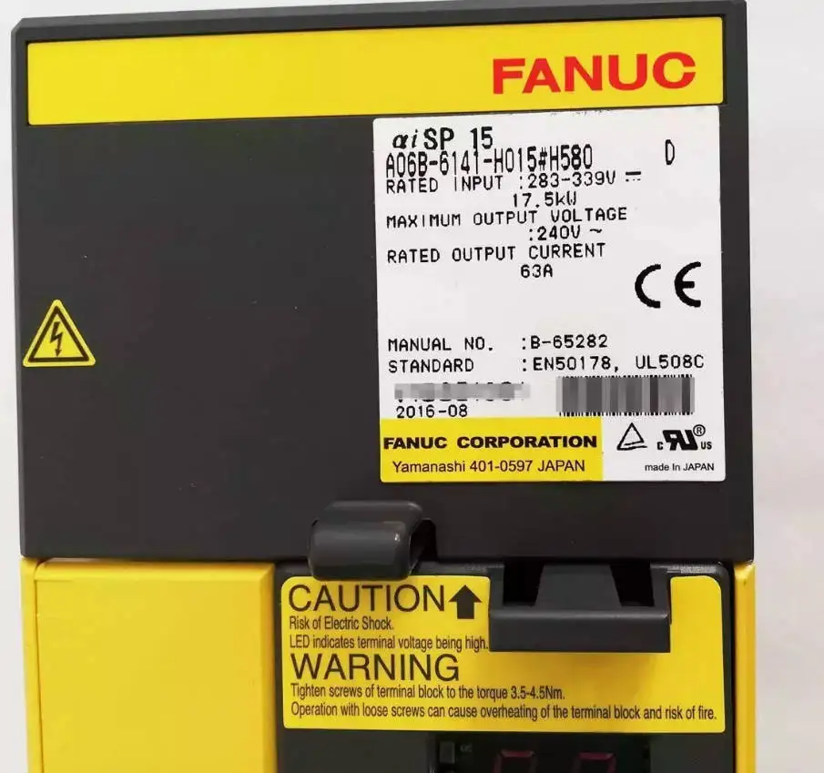 

A06B-6141-H015 New Fanuc Servo Driver IN STOCK Fast ship