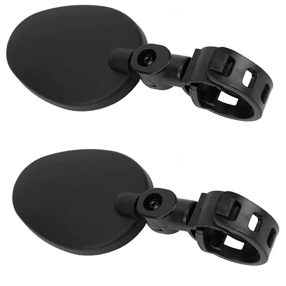 

2pcs Bike Mirror Rotaty Round Rear View Mirror MTB Road Bike Handlebar Mount Adjustable Mirror Cycling Accessories