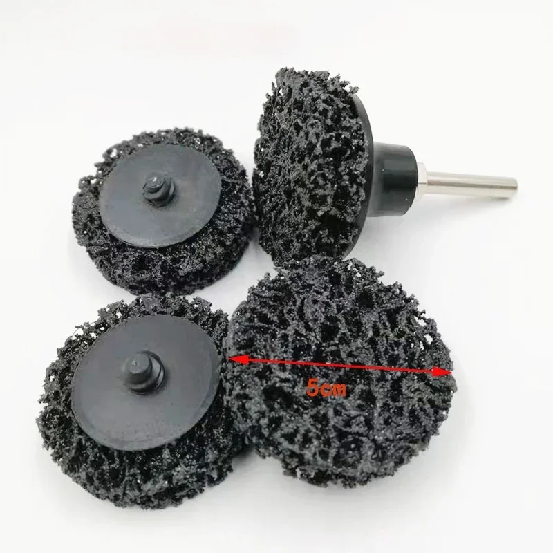 10pc 2 Inch 50mm Diamond Sand Disc Grinding Plate Derusting Polishing Carbide   for Paint Rust Removal Auto Surface Prep