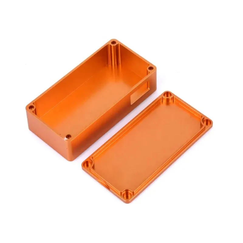 Custom made aluminum box, aluminum enclosure box, cnc aluminum pcb box