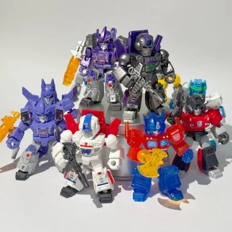 New Listed Blokees Transformers Defender Version 5 Galvatron Jetfire Optimus Prime Reflector Assembly Model Toys Blind Box Gift