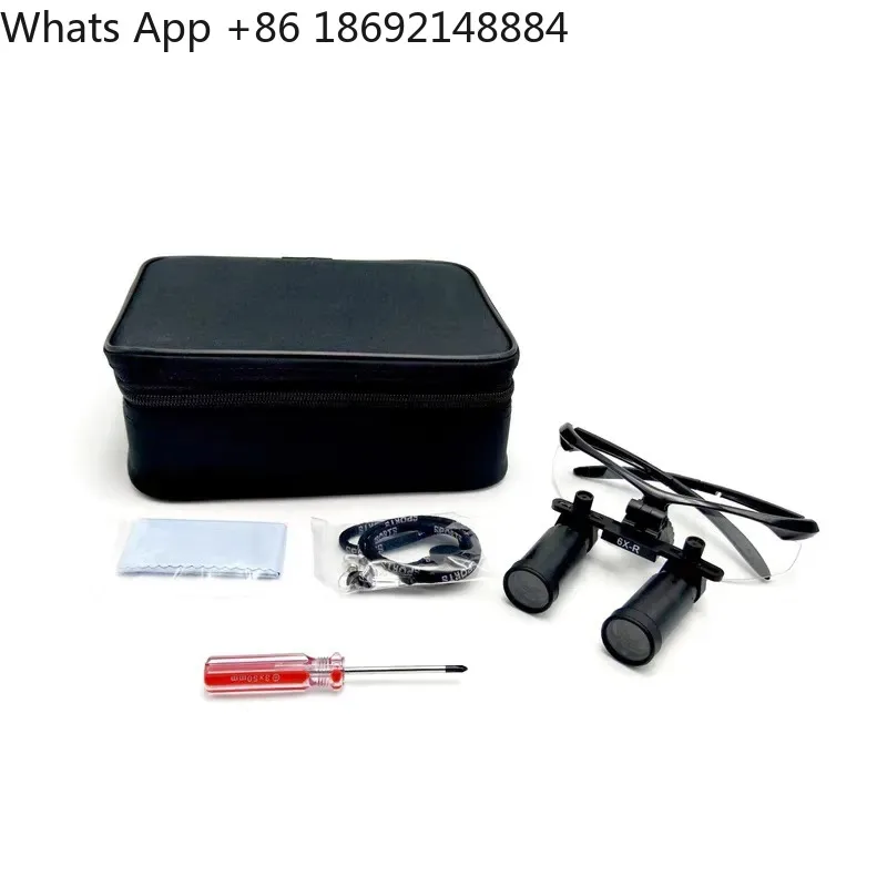 6x Surgical Magnifying Glass for Medical Dental Surgery Examination Orthopedic Vascular Suture Ophthalmic Plastic Oral