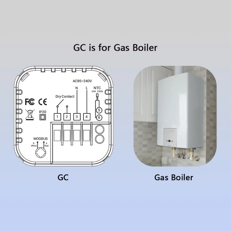 Ewelink-Thermostat de contrôle de maison intelligente, chauffage électrique au sol, chauffe-eau à gaz, régulateur de température, WiFi, Alexa,