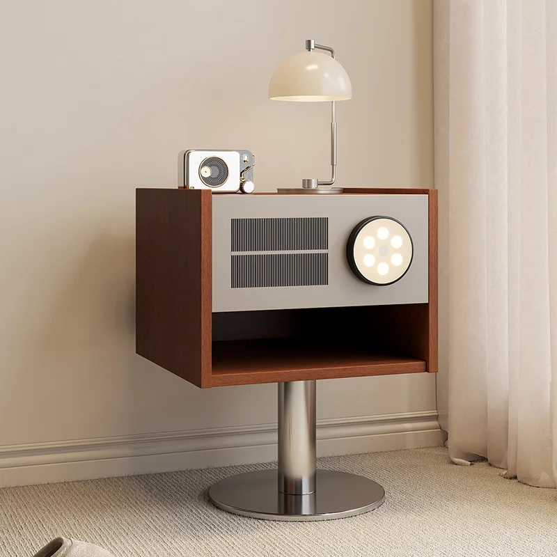 

Unique Classic Nightstand Nordic Aesthetic Luxury Glamour Nightstand Space Saving Italian Mesa De Noche Bedrooms Furniture