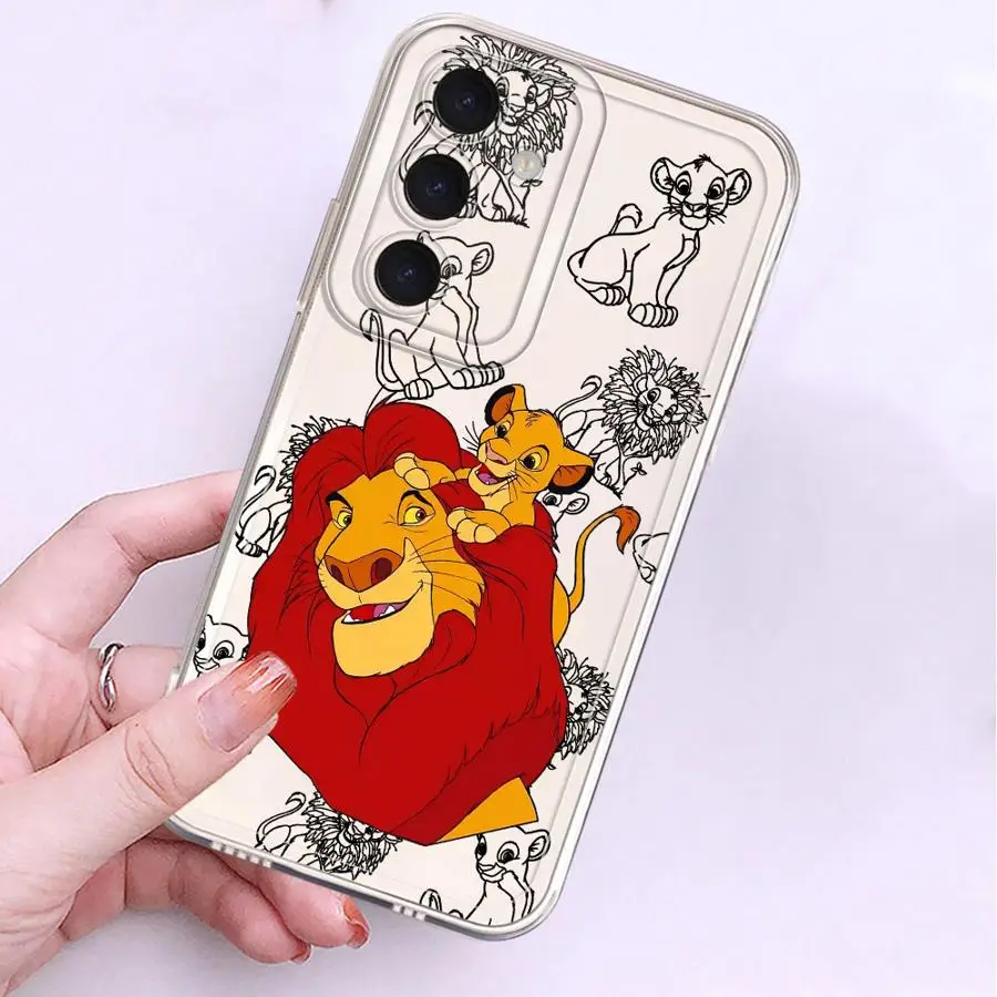 ديزني الأسد الملك لينة غطاء الهاتف حقيبة لهاتف سامسونج غالاكسي A33 A14 A15 A55 A23 A56 A26 A24 A36 A13 A34 A35 A73 A54 A25 #6