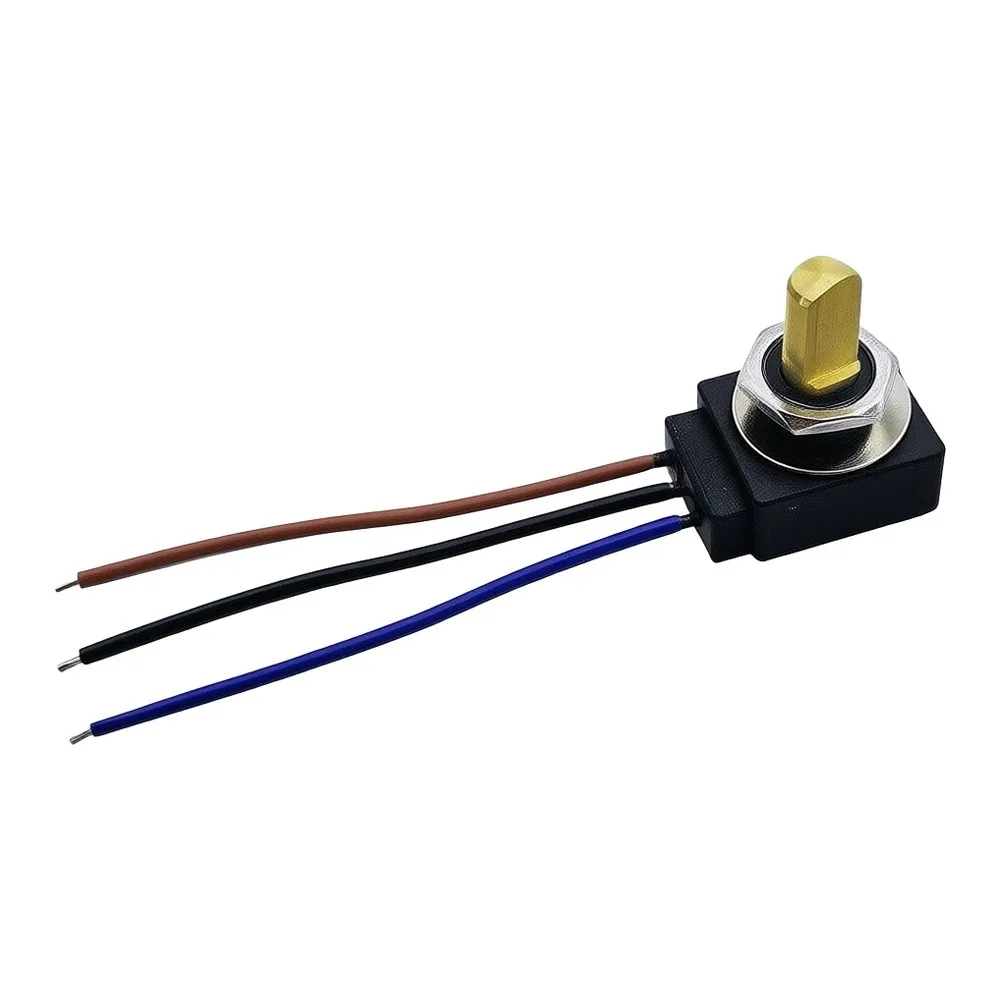 Rotary Potentiometer with For RP20 Mounting Spec 10K 20K 100K Ohm 3-Terminal Design for Consistent Resistance Behavior Over Time