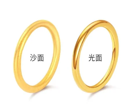 24k pure gold rings 3d hard gold finger rings gold circle ring simple rings 999 real gold engagement rings for couples