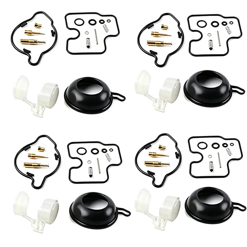 For Honda CBR900RR SC33 BJ 1996-1999 Carburetor Restoration Kit | Vacuum Diaphragm, Gaskets & Needle Valves