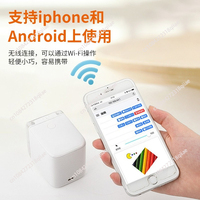 Portable Color Mobile Color Mini Inkjet Printer Android Wireless Wifi 2.4G Handheld Gift Card Logo Printer Inkjet Printer Tools