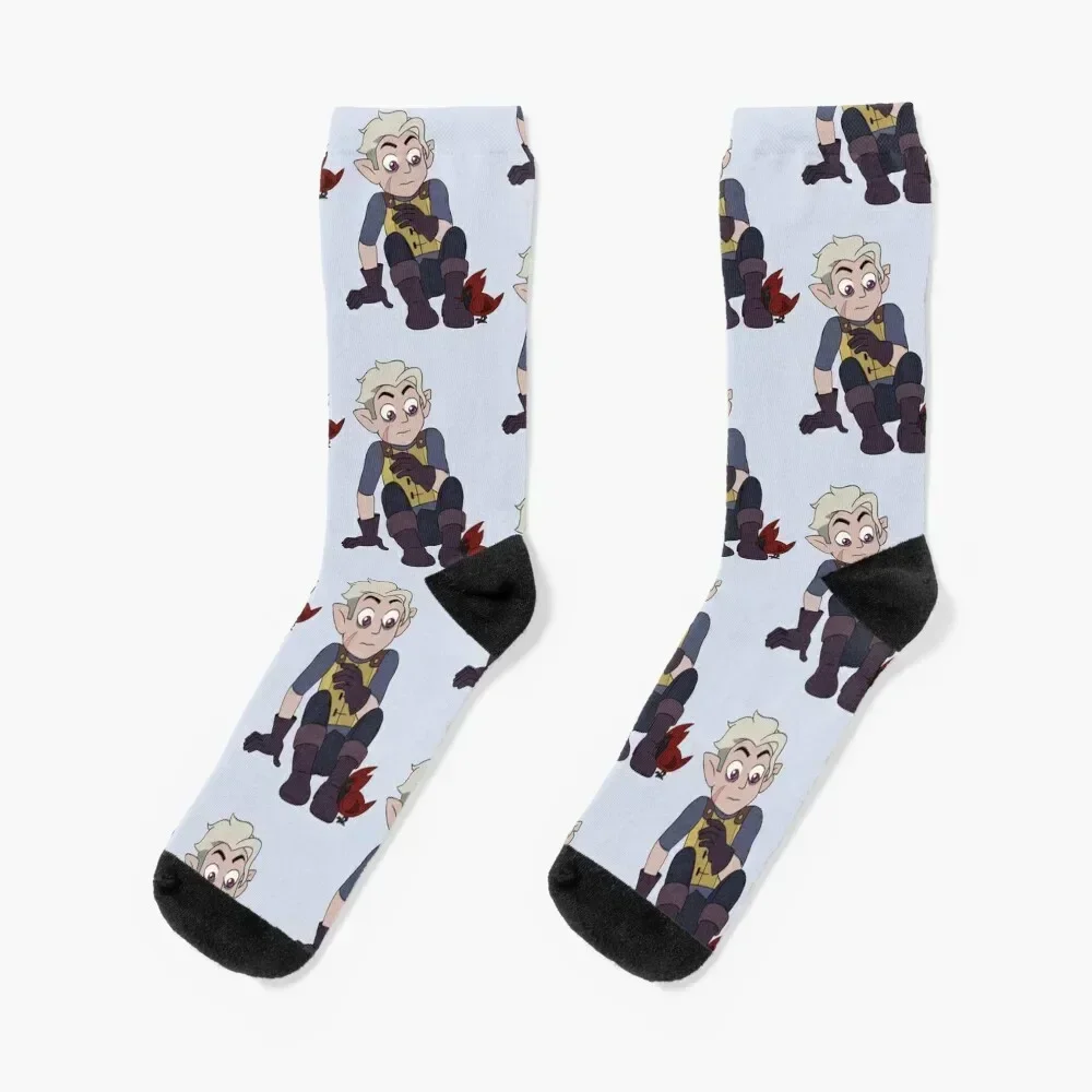 hunter, the golden guard owl house Socks with print loose set Men's Woman Socks Men's
