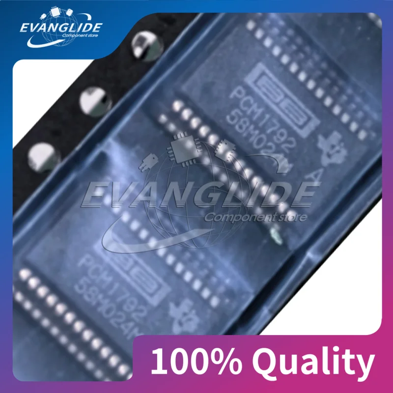 1 PCS/LOT PCM1792ADB PCM1792ADBR 24-bit digital-to-analog converter for audio signals
