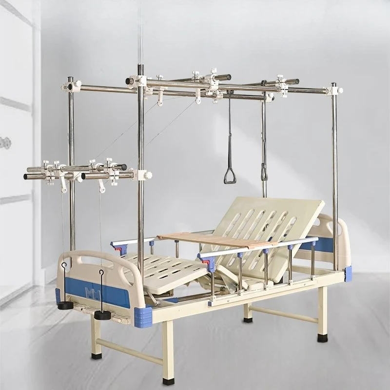 

Traction frame nursing bed Medical stainless steel fracture bed