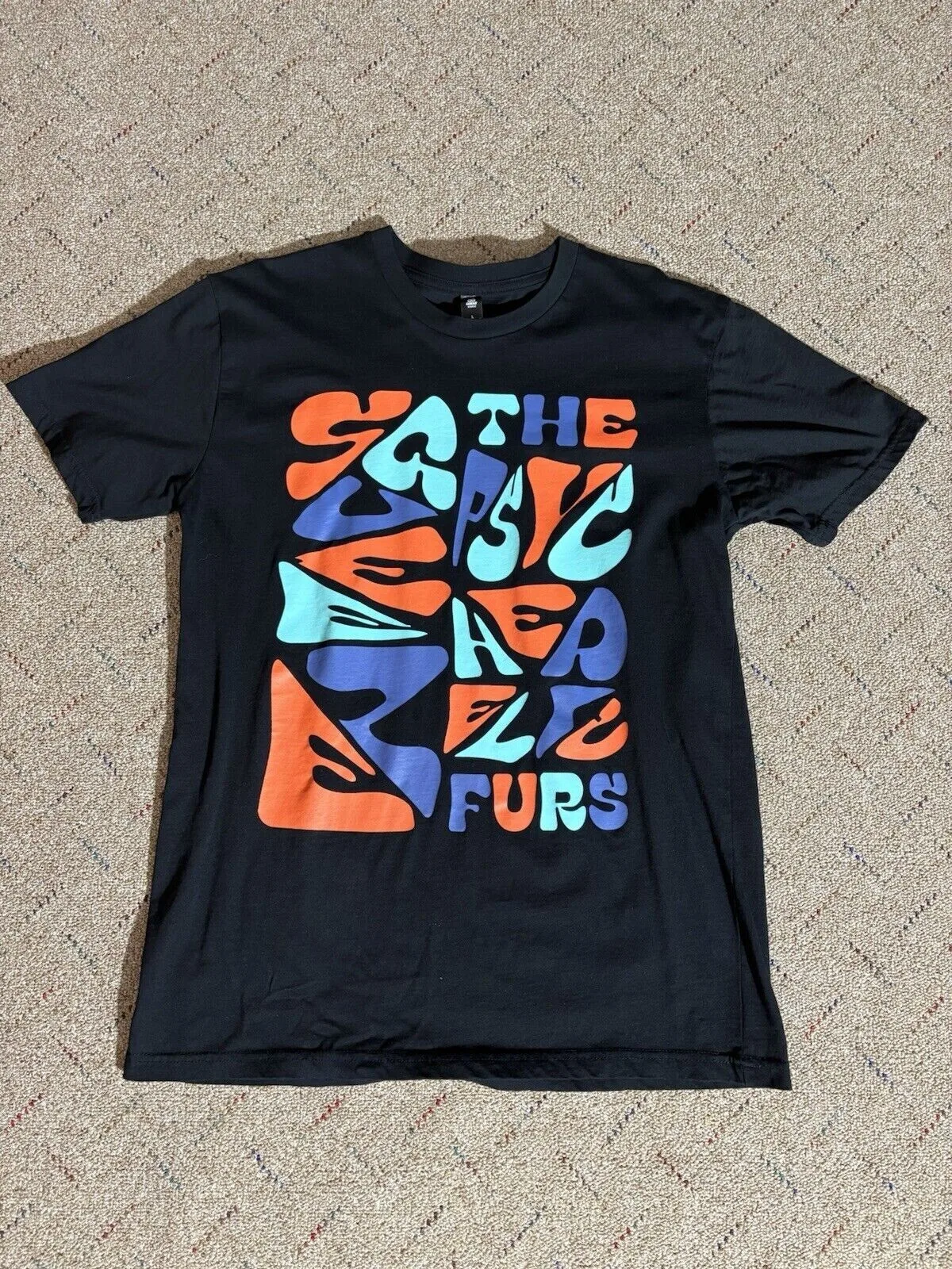 The Psychedelic Furs Squeeze 2023 Tour T-shirt Black Unisex Cotton tee M191