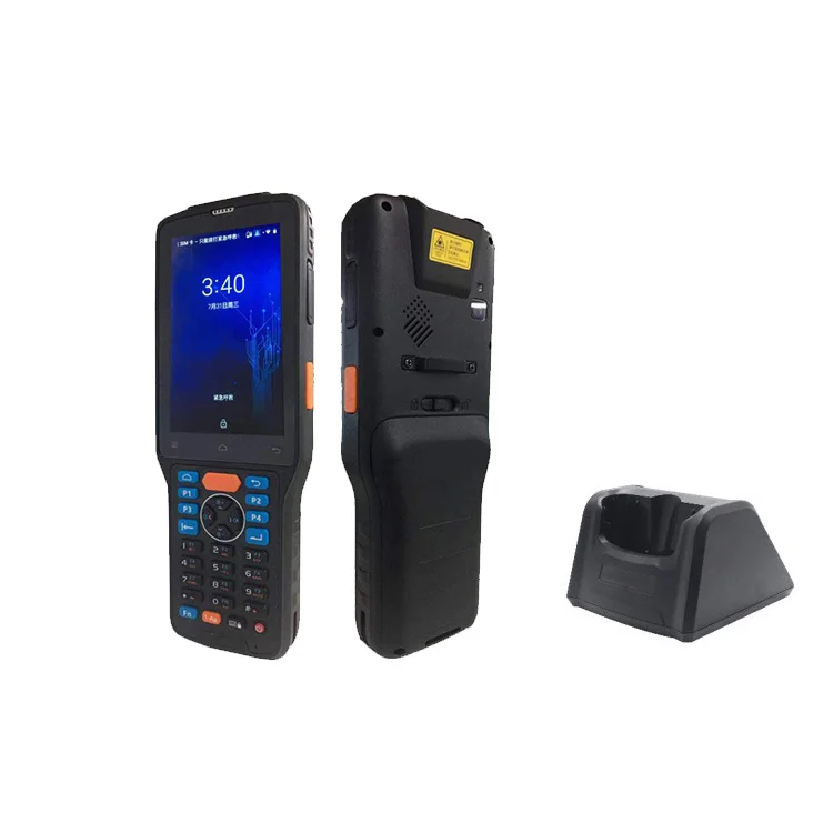 Android 13 Inventory Portable Android Rugged Industrial Handheld PDA 2D Barcode Scanner 4G NFC Data Terminal for Warehouses