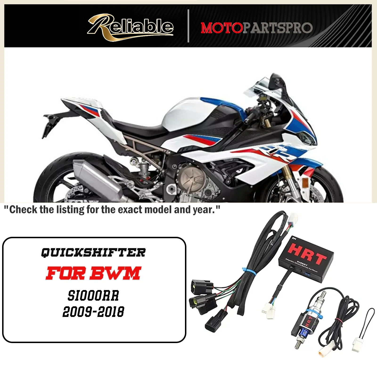 Quickshifter For BWM S1000RR 2009-2018 One-Way Quick Shift Shift Lever Gear Shifter Quick Transmission