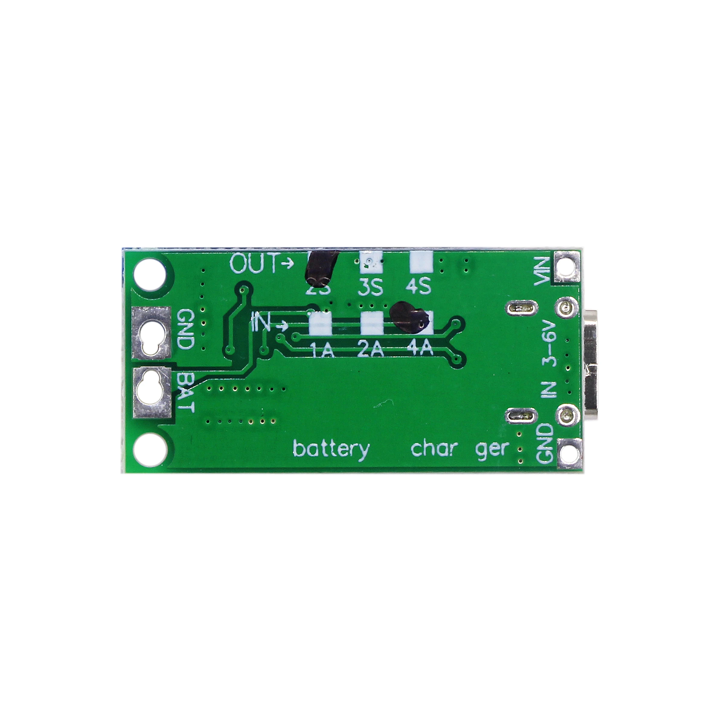 2S 3S 4S Li-ion Battery Charger Battery Protection Board TypeC USB Boost Charging Board DC3-5V