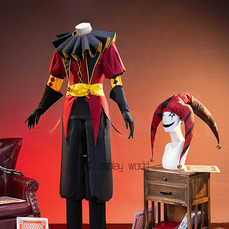 

В НАЛИЧИИ: Парик для косплея Пьеро-Харлекина из игры The Freak Circus【XS-3XL】DokiDoki-N, парик для клоуна Пьеро, мужской, для косплея на Хэллоуин, большие размеры