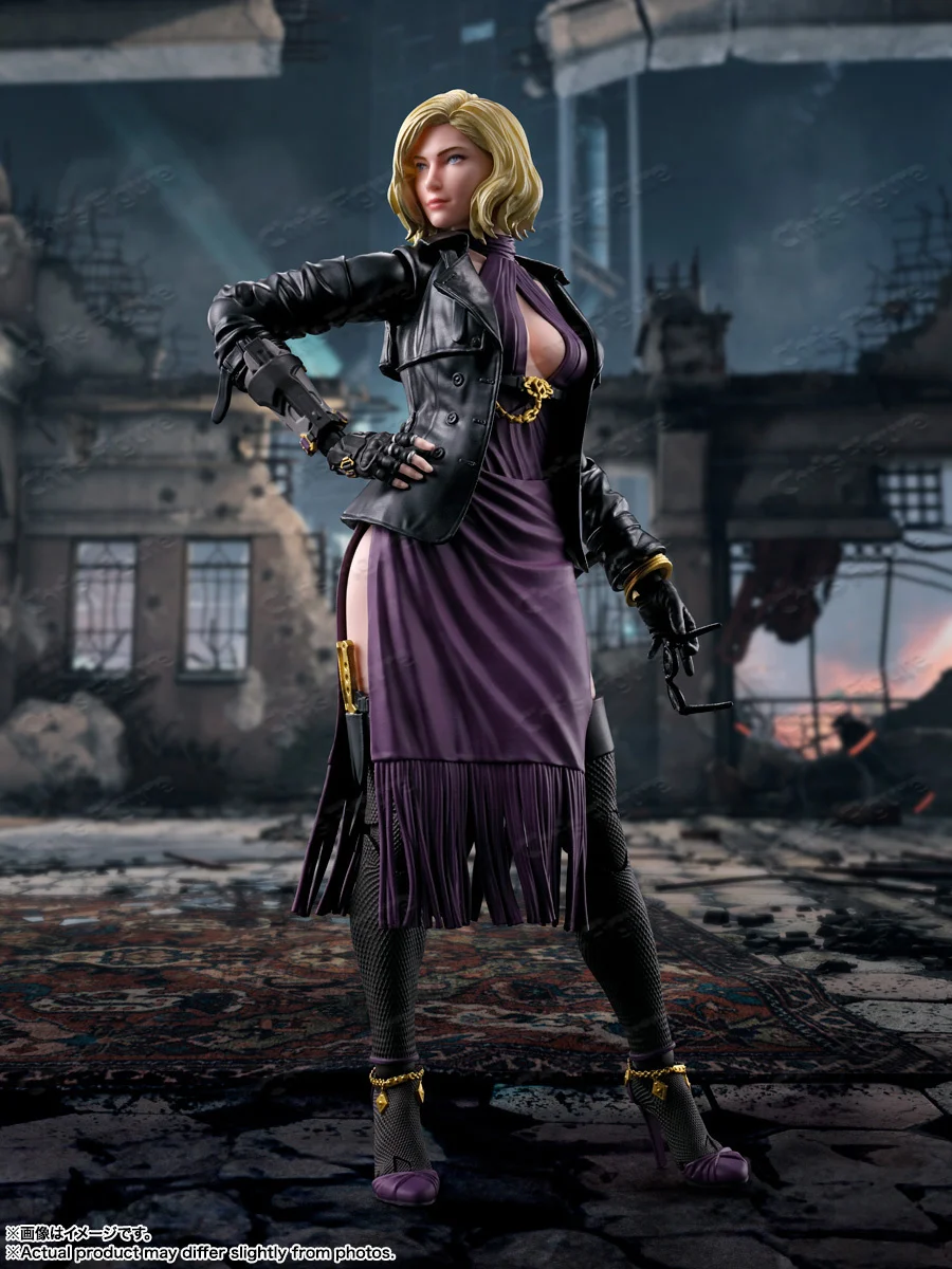 100% Original Bandai Shf S.H.Figuarts Nina Williams Tekken 8 In Stock Anime Action Collection Figures Model Toys In Stock Gifts