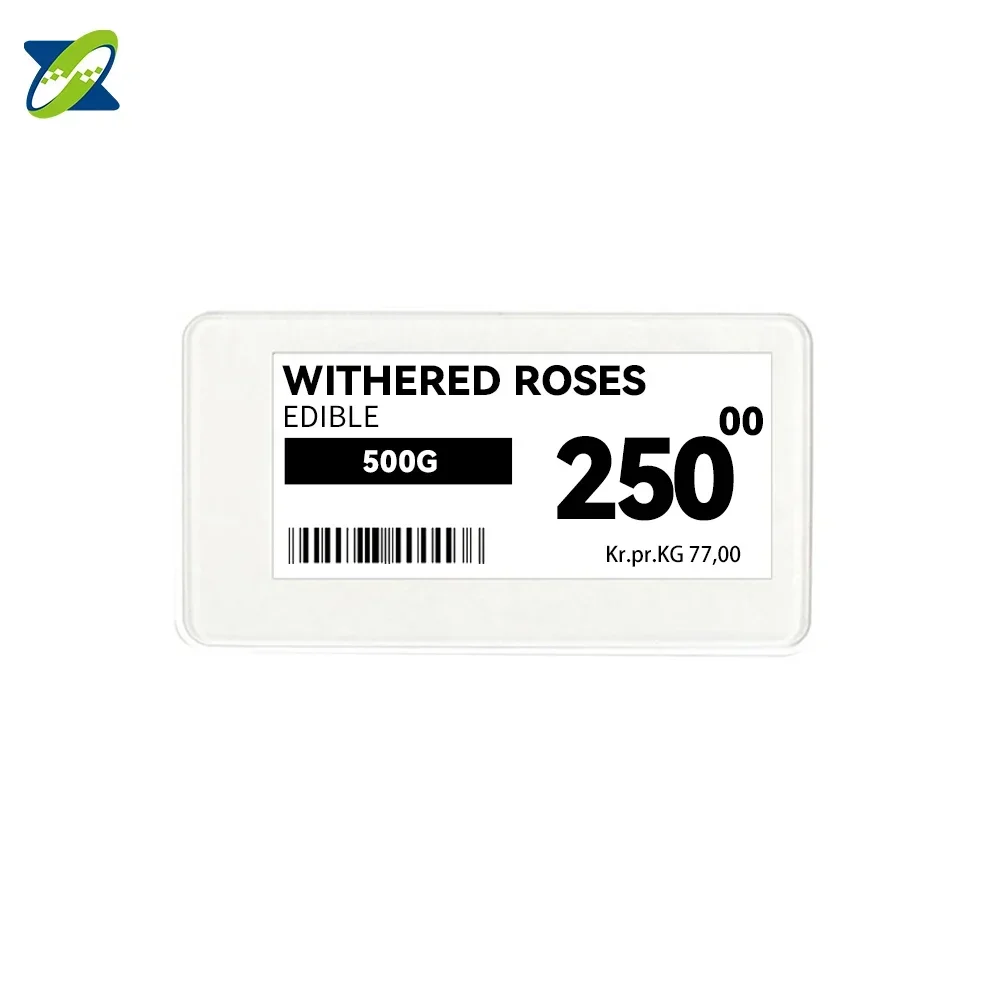 상점용 디지털 가격표 NFC 전자 선반 라벨, NFC 안드로이드 앱, 2.9 인치