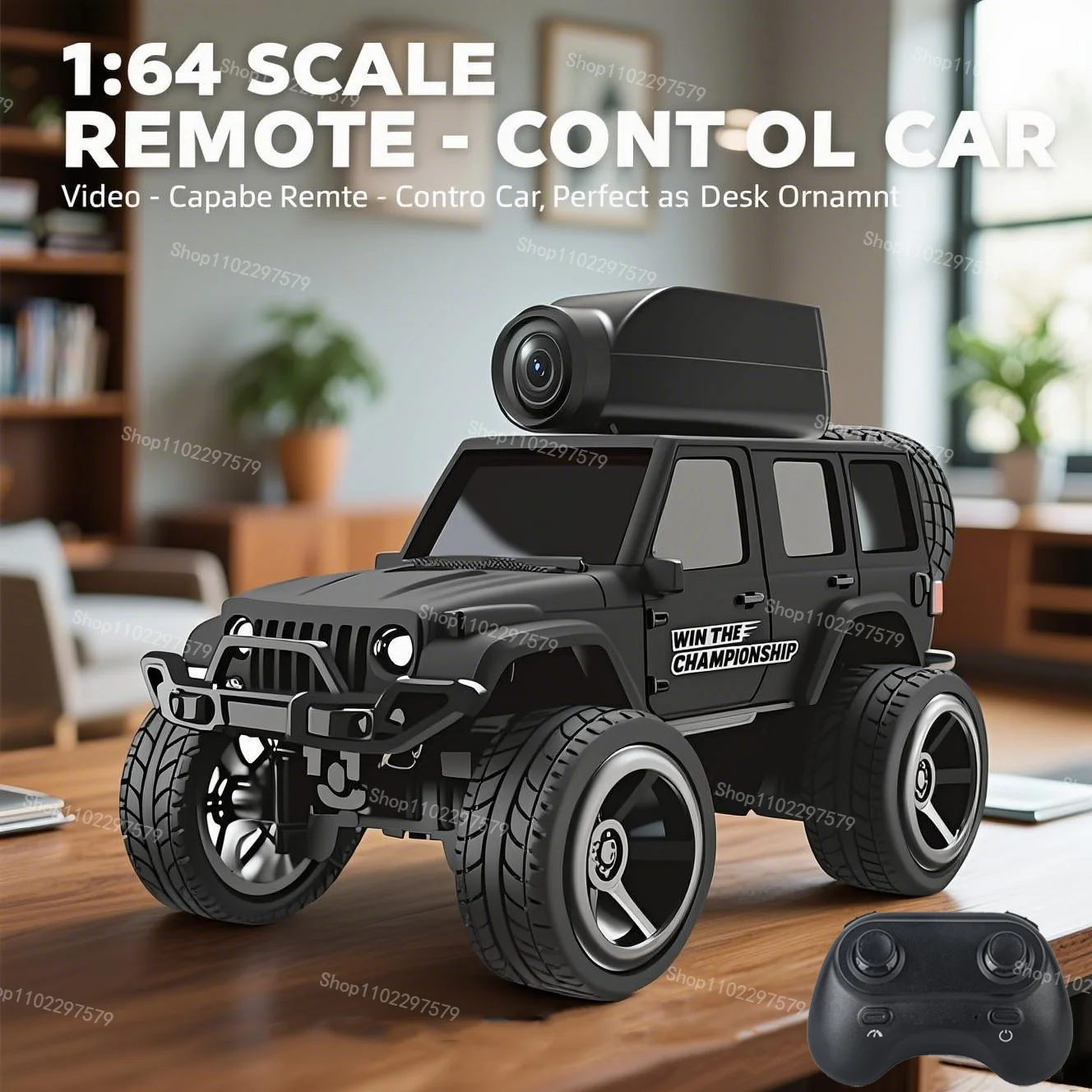 

New KF32 1/64 Mini RC Drift Car with FPV View Camera Fully Proportional APP-Controlled Remote Racing Car Desktop Toy Kids Adults