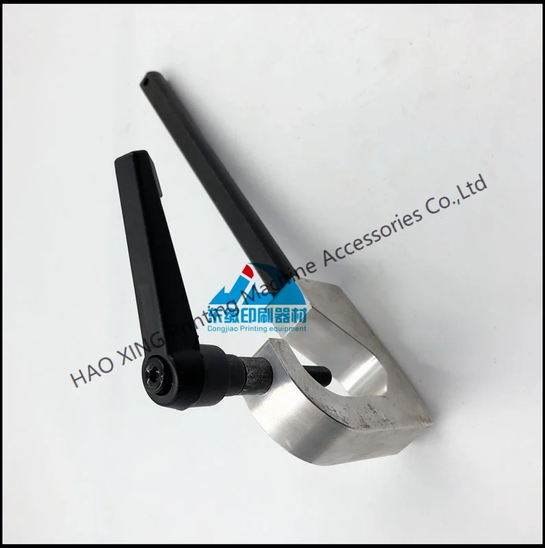 ペーパープレスブラケットサポート、印刷機械交換スペアパーツ、高品質のすきまレバー、kba 105