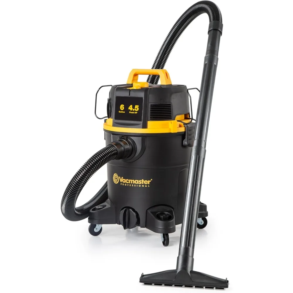 6 Gallon 4.5 HP Wet/Dry Vacuum with Self-Cleaning Filter System