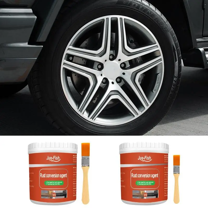 

Rust Conversion Agent Metal Rust Remover Universal Permanently HighTech Water Based Non-Flammable Metal Rust Remover Paint