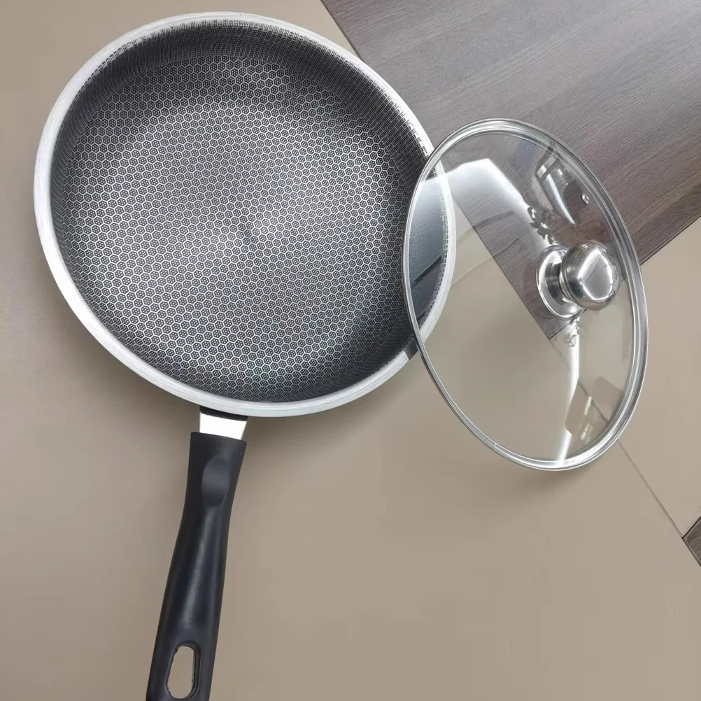 

Nonstick Frying Pan for Steak Pancakes Flat Skillet Even Heating Easy Clean Home Commercial Kitchens Stove Top Griddle