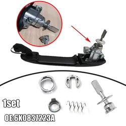 1Set Car Front Left or Right Door Lock Repair Replace Parts Fit for VW SHARAN SEAT ALHAMBRA 95-10 FORD GALAXY 95-06 6K0837223A
