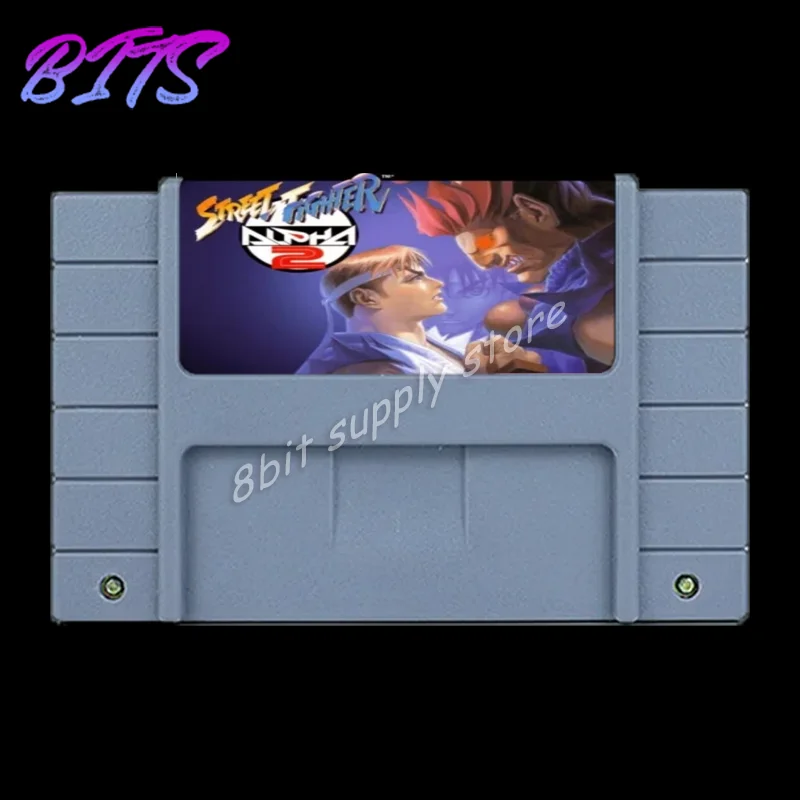 16-битная игровая карта: Street Fighter Alpha 2 (версия для США!!)