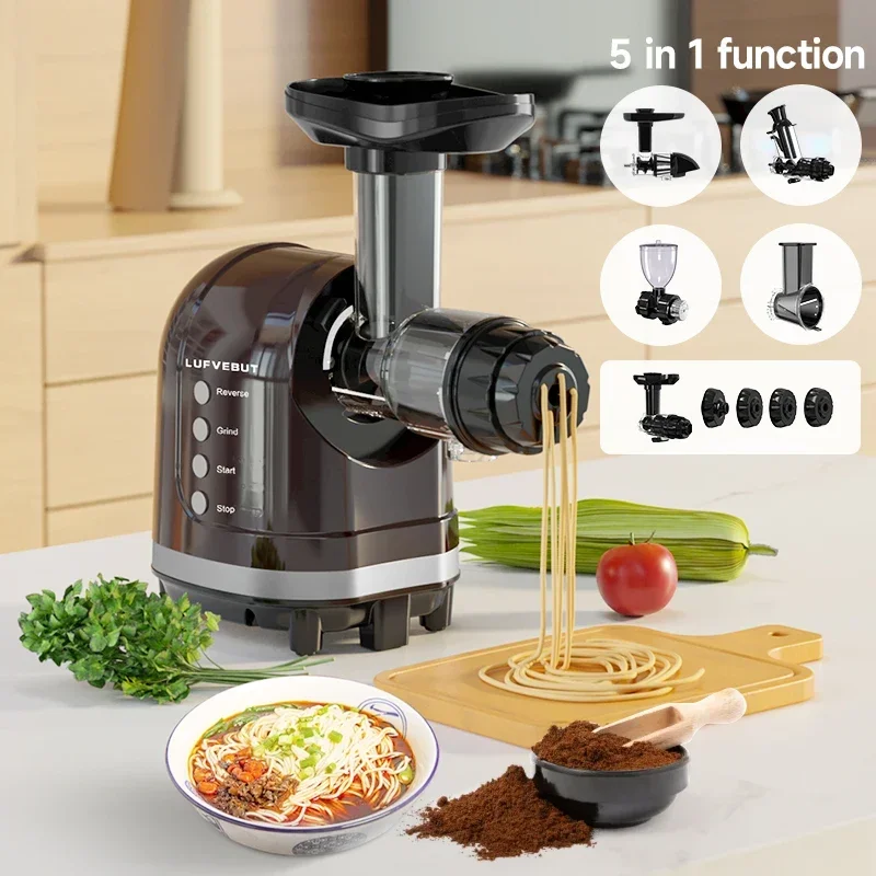 

Juice maker 200w multifunctional 4 IN 1juicer slow juicer cold press juicer