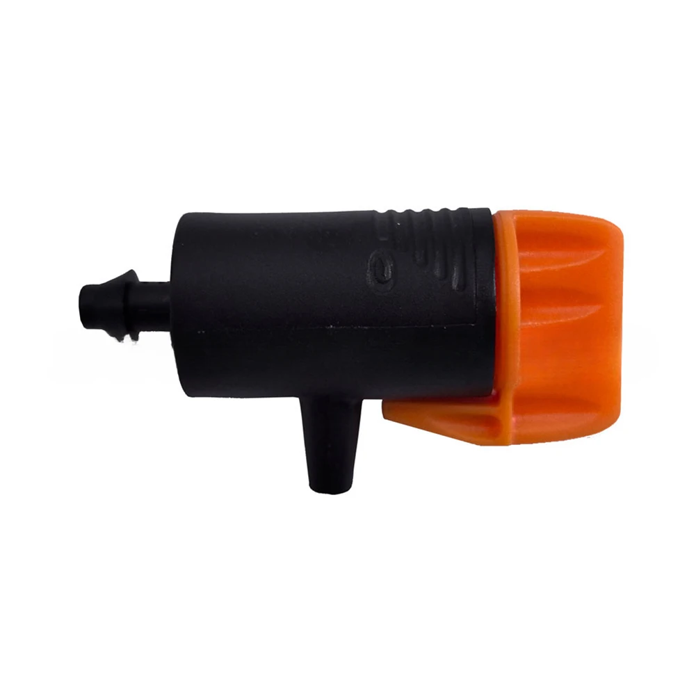 

For Garden Plants Adjustable Drip Head Black Efficient Water Distribution System 60PC Water Drip Heads Customizable Water Flow
