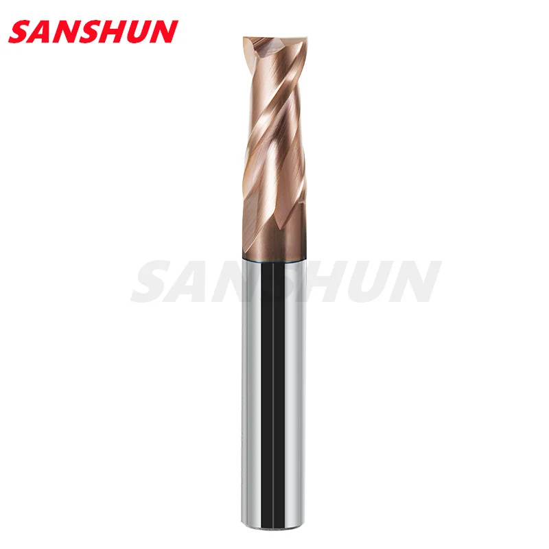 

Фрезерный резец, твердосплавная фреза с 2 канавками и покрытием из сплава вольфрама, для станков с ЧПУ