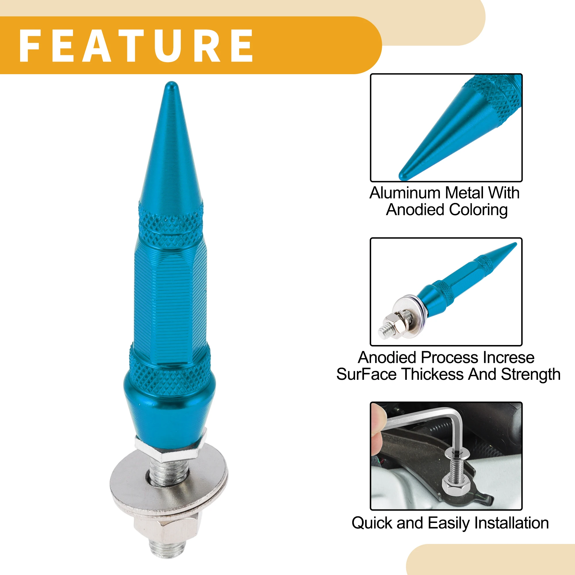 Uxcell 82Mm Motorcy…