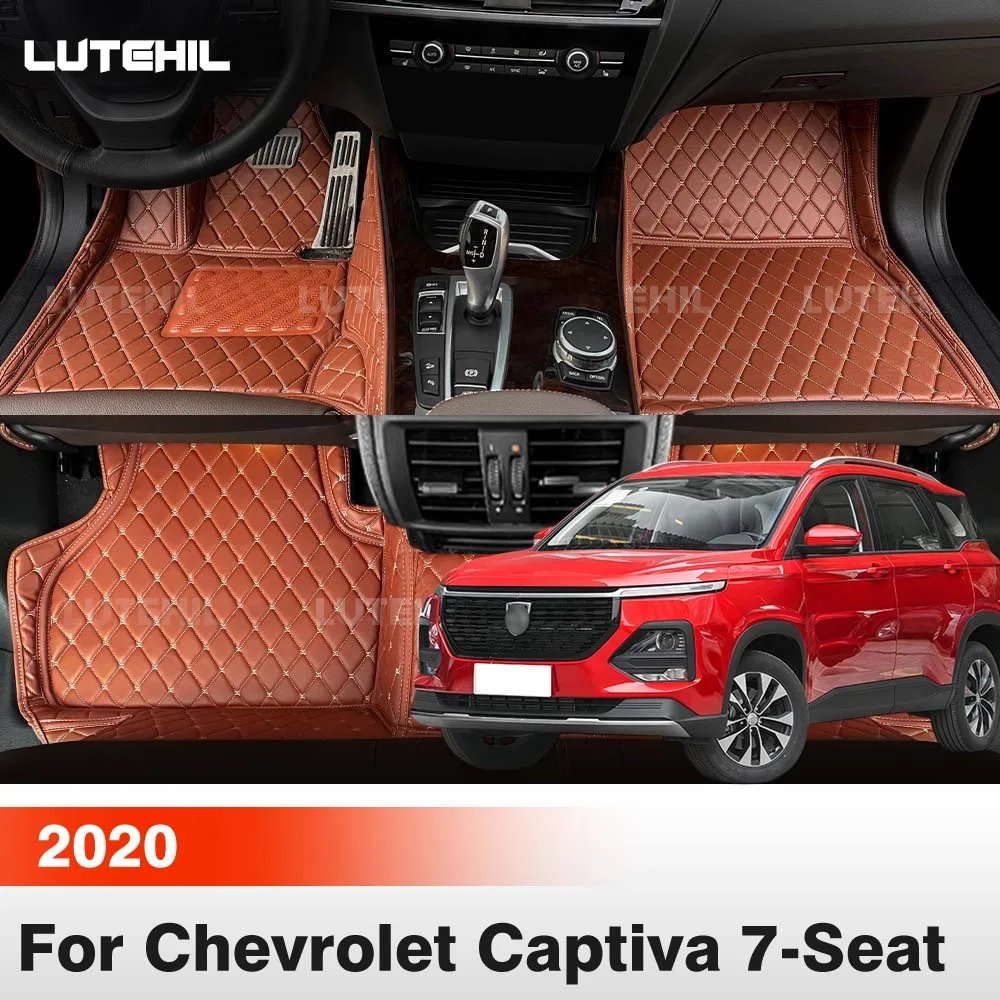 For Chevrolet Captiva 2020 Car Floor Mats All Weather Carpet Cover Floor Liners Interior Protector Accessories