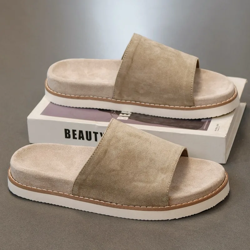 

2026 Men's Summer Outerwear Trendy High-end Waterproof Anti-Slip Anti-Odor Outdoor Wading Sports Men's Open-Toe Sandals